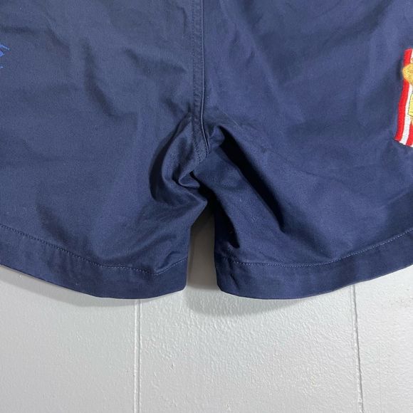 NWT $125 Polo Ralph Lauren 6” Embroidered Polo Bear Prepster Shorts Mens XS Navy - Picture 7 of 9
